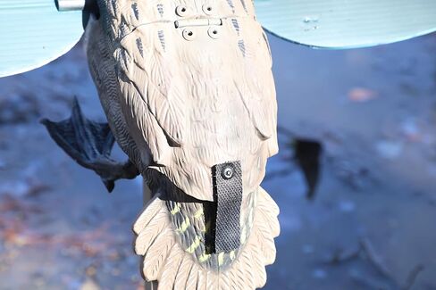 MOJO Outdoors Elite Series Mini Mallard Spinning Wing Flexible Duck Decoy for Duck Hunting with Smoother, Quieter, Faster, and More User Friendly Decoy, Includes A Solid Component Housing, Drake in Kuwait