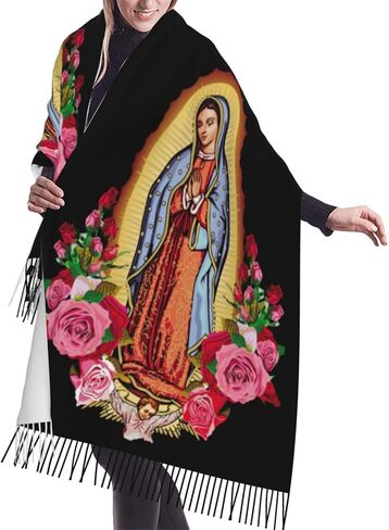 Scarf Soft Fringed Warm Scarf Long Shawl Wraps For Women in Saudi Arabia