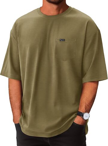 yawyews رجال رياضي كبير الحجم tshirts رطوبة خفيفة الوزن فتي in Kuwait