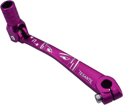 رافعة تحول العتاد مع استبدال ديكور دائرة Grips لـ 50cc 70cc 90cc 110cc 125cc SSR110 SSR125 Taotao110 DB10 DB14 ATA SDG107 TTR50 Pit Dirt Bike (Purple) in Kuwait
