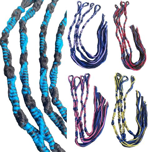 Tzitzits - Torah Tassels - Fire by Night Series (Cobalt Blue) in Saudi Arabia