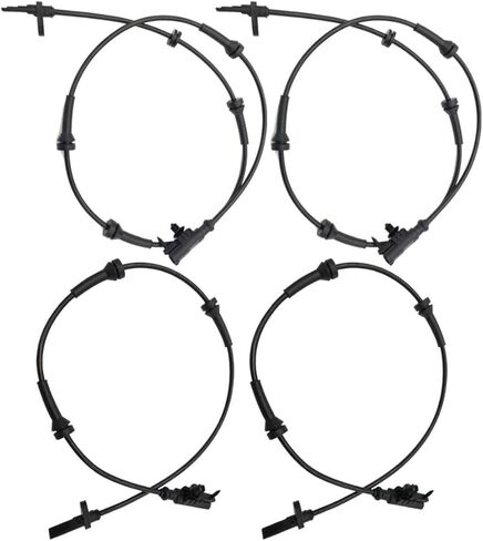 4pcs Front & Rear ABS Wheel a Set of 4 Pieces for Land Rover for Rover 5.0L 2013-2016 & 3.0L 2014-2016 for Rover Sport 3.0L/5.0L 2014-2016 in Saudi Arabia