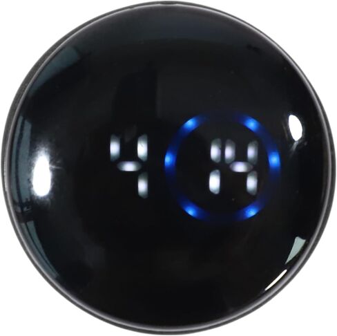 Motoforti Car Clock Black Circle White Light Analog Clock for Car Round ABS/Rubber 3.8x3.8x0.9cm Sticky Water Proof/Display Time 1 Pcs in Saudi Arabia