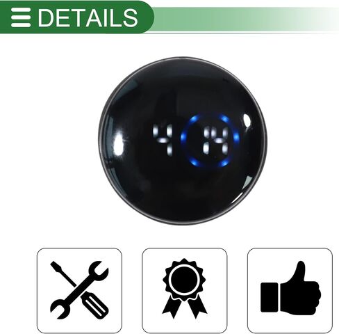 Motoforti Car Clock Black Circle White Light Analog Clock for Car Round ABS/Rubber 3.8x3.8x0.9cm Sticky Water Proof/Display Time 1 Pcs in Saudi Arabia