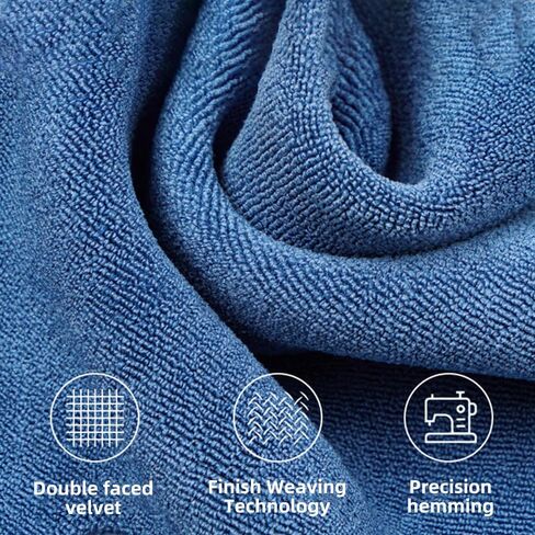 Soft Microfiber Car Towel | Scratch-Free Interior & Exterior Cleaning with Fine Fibers in Saudi Arabia