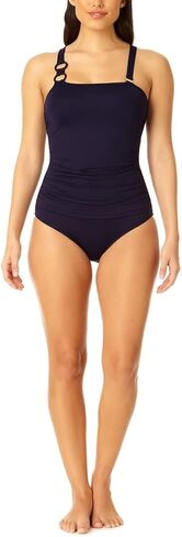 Anne Cole Ring Strap Asymmetric One-Piece in Kuwait