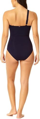 Anne Cole Ring Strap Asymmetric One-Piece in Kuwait