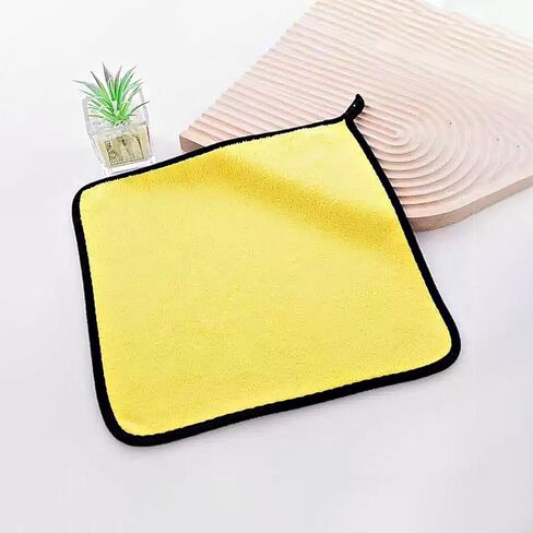 1PC Thick Coral Fleece Car Drying Towel: Super Absorbent, Ideal for Quick Car Cleaning,Multi-Functional Towel,11.82 x 11.82 in in Saudi Arabia