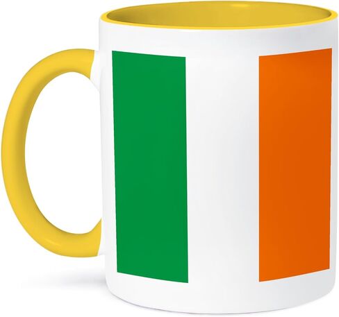 3dRose Flag of Ireland Mug, 11 oz, Black in Saudi Arabia