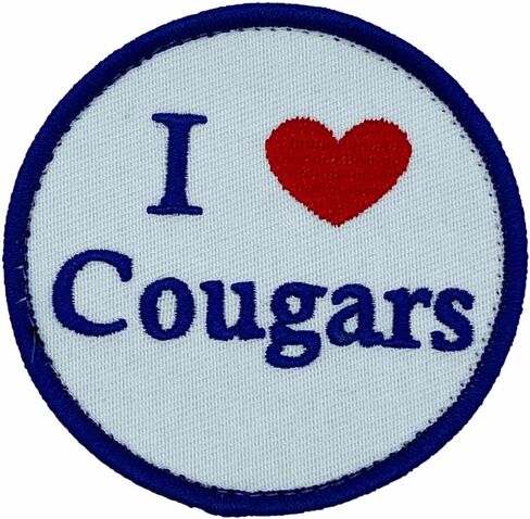 VAQ-139 Cougars Valentines Day Patch – with Hook and Loop, 3" in Saudi Arabia
