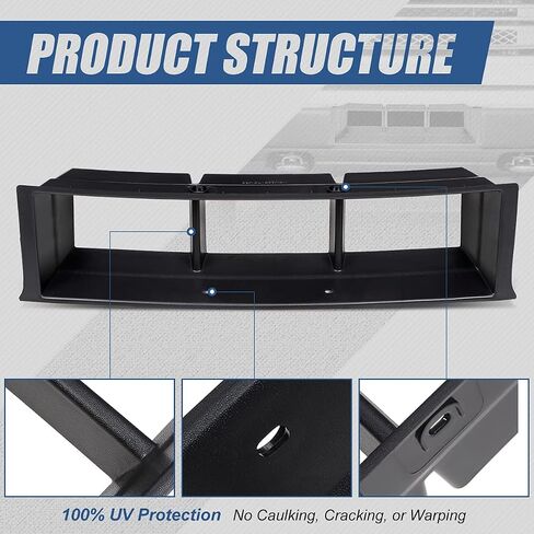 Auto Dynasty - Factory Style Front Lower Intercooler Grill Cover Insert Panel Kit Compatible with Ford F150 Non Raptor 2009-2014, Matte Black in Saudi Arabia