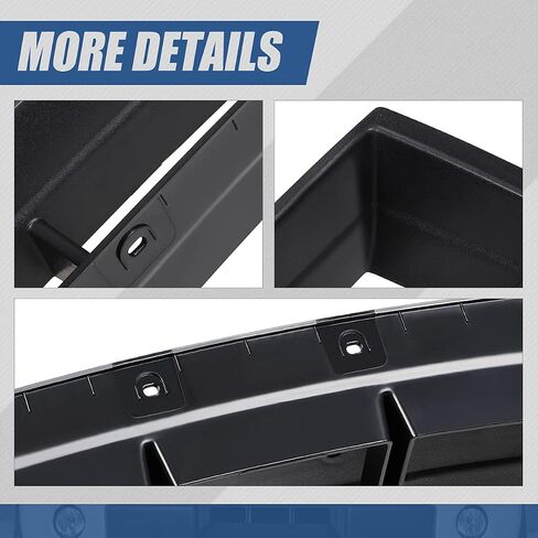 Auto Dynasty - Factory Style Front Lower Intercooler Grill Cover Insert Panel Kit Compatible with Ford F150 Non Raptor 2009-2014, Matte Black in Saudi Arabia