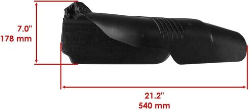 جزء لاستبدال 42 "درع deflector w/تصاعد الأجهزة لـ Husqvarna YTH151 YTHK1542B LT152 in Kuwait