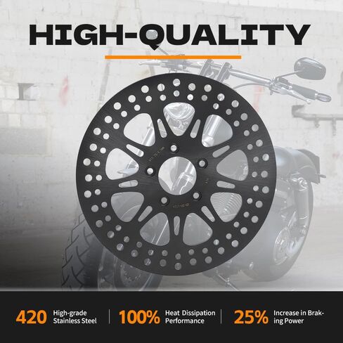 TOFR 11.8" Front Brake Rotors Discs Pads for Harley TRIKE 2009-2013 V-ROD 2007-2009 TOURING Road Glide Ultra Custom Road King Classic Electra Glide 2008-2020 in Saudi Arabia