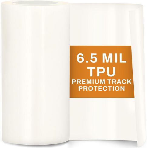 Clear PPF Film for Car – 12" x 50' Roll, 6.5mil TPU Paint Protection Film, High Gloss Paint Shield Against Rubber, Dirt, and Road Debris for Track Day, Road Trips, and DIY Install in Saudi Arabia