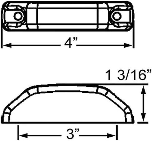 Optronics (MCL66ABP) LED Marker/Clearance Light in Saudi Arabia