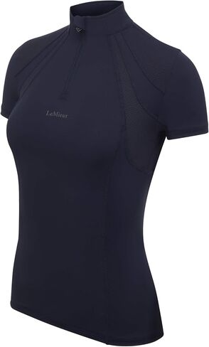 LeMieux Mia Mesh Base Layer - Women's Short Sleeve Top - Lightweight - Sweat Wicking - 360 Stretch - Equestrian Activewear in Saudi Arabia