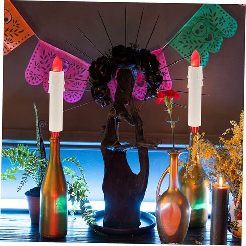 NUOBESTY 20pcs Chandelier Candle Covers Plastic Socket Sleeves for Candelabra Waterproof and Sturdy Lamp Replacement Parts Fits Standard Chandelier Sockets for Home Decor in Saudi Arabia