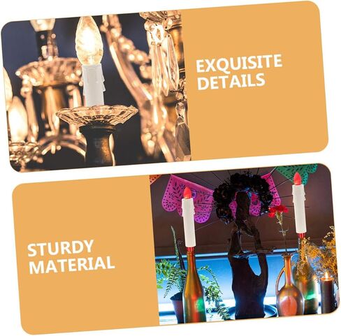 Zerodeko 15PCS Candle Drip Sleeves for Chandelier Plastic Candle Covers Drip Protectors for Candelabra Waterproof Tube Covers for Wedding and Party Decorations in Saudi Arabia
