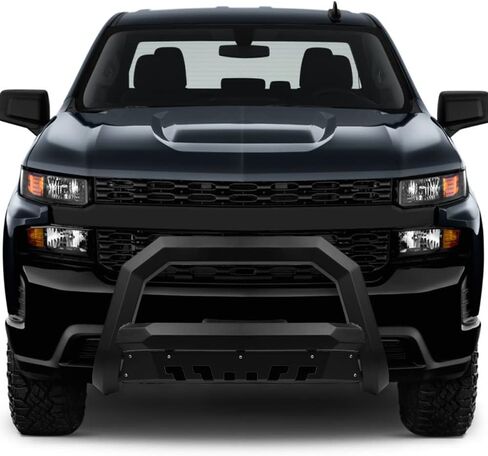 7422442948932 متوافق مع 2019-2021 Chevy Silverado GMC Sierra 1500/2022 LTD Limited Black Avt Style Bar Bar Bar Bar Bar Bar in Kuwait