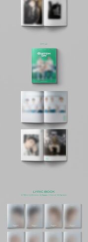 Astro Switch On 8th Mini Album عشوائي الإصدار CD+84p Photobook+8p L: Yric Book+2p Photocard+1P ملصق+1P Postcard+Message Photocard Set+Tracking KPOP Sealed Sealed in Saudi Arabia