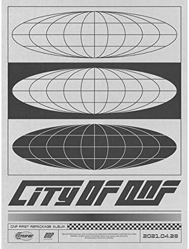 ONF City of ONF 1st Repackage Album City Version CD+100p PhotoBook+16p Lyric Book+2p PhotoCard+2p Citizenship Card+Newspaper+Message PhotoCard Set+Tracking Kpop Sealed in Saudi Arabia
