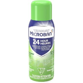 Microban 24 Hour Sanitizing Spray, Fresh Scent 12.5 OZ in Saudi Arabia
