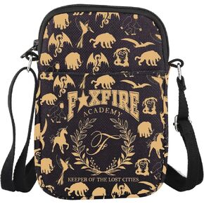 WCGXKO Book Lover Gift Academy Keeper Of The Lost Cities Bookish Crossbody Bag (F Cr) in Saudi Arabia