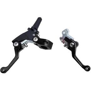 CNC Dirt Bike Motorcycle Brake Clutch Handle Lever 22mm For Kayo T4 T6 K6 K6R KTM Husqvarna Modified Spare Parts(Orange) in Saudi Arabia