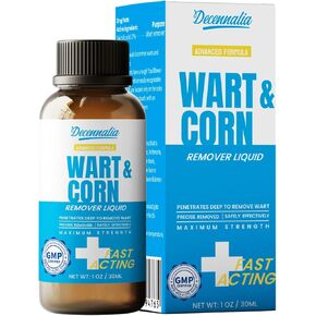 Fast-Acting Wart Corn Remover Freeze Off for Feet, Salicylic Acid Wart Remover for Men Women, Foot Hand Corns Removal for Plantar Genital Common Flat Wart, Callus 1 Oz in Saudi Arabia
