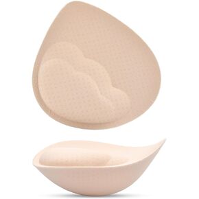 Super Thick Bra Pads Inserts for Push Up, Bra Pads Breast Enhancers Add 1-2 Cups for Women Dresses, Swimsuits, Sport in Kuwait