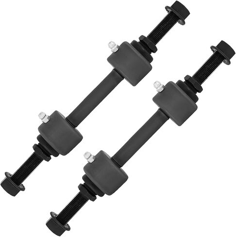 Detroit Axle-Bront Sway Bars للفترة 2009-2020 Ford F-150 ، 2007-2022 Expedition Lincoln Navigator ، 2 Stabilizer Sway Bar End Links 2010 2011 2012 2014 2015 2015 2017 2018 2018 استبدال in Kuwait
