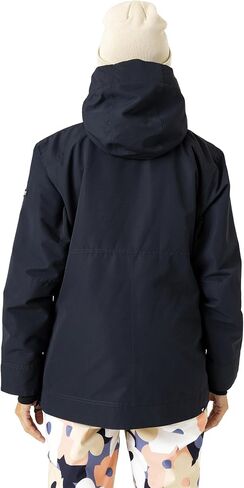 Roxy Women's Shelter Snowboard 10k مقاوم للماء سترة التزلج المعزولة ، طوق Hydrosmart الخالي من PFAS in Kuwait