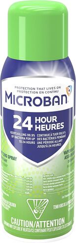 Microban 24 Hour Sanitizing Spray, Fresh Scent 12.5 OZ in Saudi Arabia
