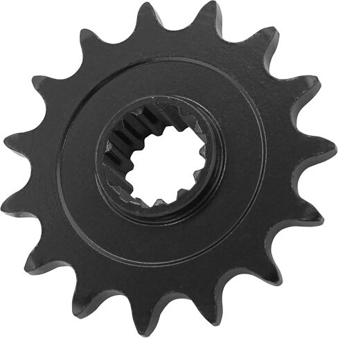 Caltric 23801-MKP-D00 41201-MGZ-D00 Front Drive Chain Sprocket Compatible with Honda CB500F CB500X 2013-2024 / CBR500R 2013-2023 / Rebel 500 CMX500 2017-2024 / CL500 2023-2024 in Saudi Arabia