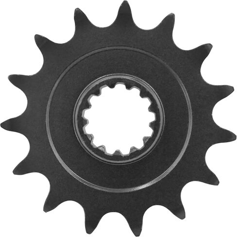 Caltric 23801-MKP-D00 41201-MGZ-D00 Front Drive Chain Sprocket Compatible with Honda CB500F CB500X 2013-2024 / CBR500R 2013-2023 / Rebel 500 CMX500 2017-2024 / CL500 2023-2024 in Saudi Arabia
