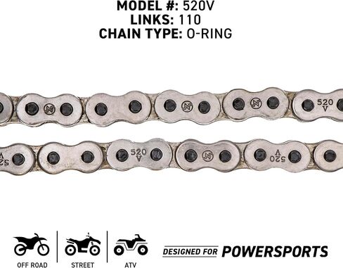 NICHE Drive Sprocket Chain Combo for Honda CBR600F4 Front 16 Rear 45 Tooth 520V-X X-Ring 110 Links in Saudi Arabia
