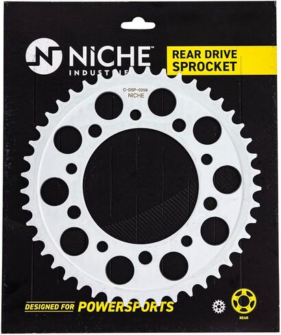 NICHE Drive Sprocket Chain Combo for Honda CBR600F4 Front 16 Rear 45 Tooth 520V-X X-Ring 110 Links in Saudi Arabia