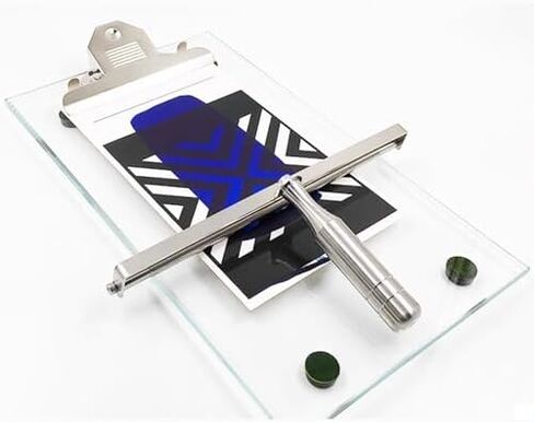 Stainless Steel Wire Bar Wet Film Applicator, 200mm Rod Coater for Varnishes, Glue, Paint & Ink, Handheld Ink Scraping Tool for Precision Coating in Saudi Arabia