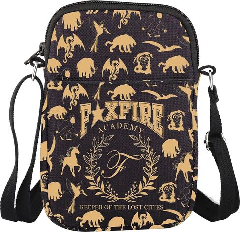 WCGXKO Book Lover Gift Academy Keeper Of The Lost Cities Bookish Crossbody Bag (F Cr) in Saudi Arabia