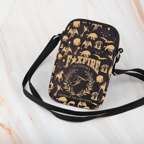 WCGXKO Book Lover Gift Academy Keeper Of The Lost Cities Bookish Crossbody Bag (F Cr) in Saudi Arabia