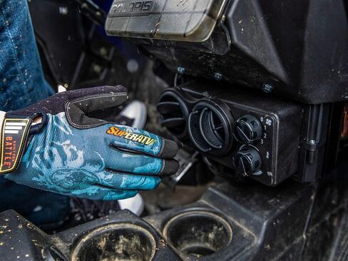 SuperAtv سخان الكابينة الثقيلة لعام 2016-2020 Polaris RZR 900 / S 900 | 2015-2018 RZR 4 900 | 2015-2017 RZR 900 XC | يتضمن خراطيم إزالة الجليد والفتحات | صمام إغلاق مدمج | 3.4 أمبير في 13.7 فولت in Saudi Arabia