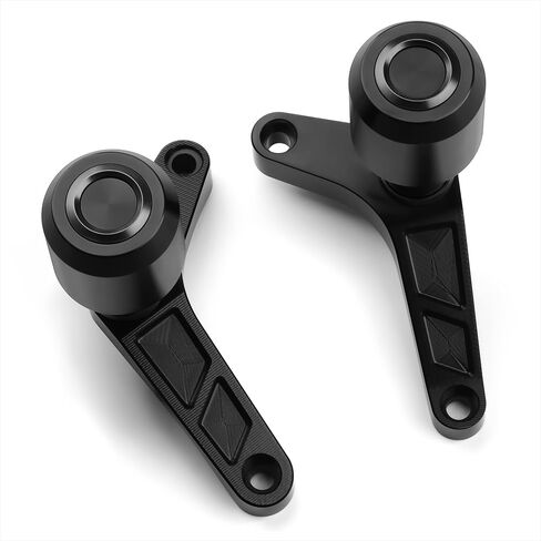 إطار الدراجات النارية انزلاقات السقوط حامي حماية حافظة حارس محرك واقي متوافق مع K.awasaki Ninja 1000SX 2020-2023 Z1000SX 2017-2019 Ninja1000 1000SX SX الملحقات (أسود) in Kuwait