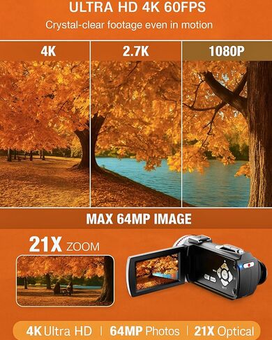 مجموعة كاميرا بفاصل زمني 4K مع غطاء مقاوم للماء IP66، 1/2.78 CMOS، صورة 32 ميجابكسل، عمر بطارية 186 يومًا، تكبير 6X، تركيز يدوي، 7 ملحقات، مثالية للمشروعات الداخلية والخارجية طويلة المدى in Saudi Arabia