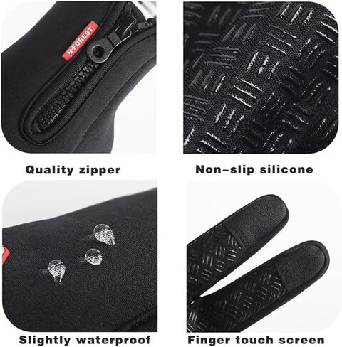 Gear Elevation Winter Thermal Gloves -Waterproof &Touchscreen Design in Kuwait