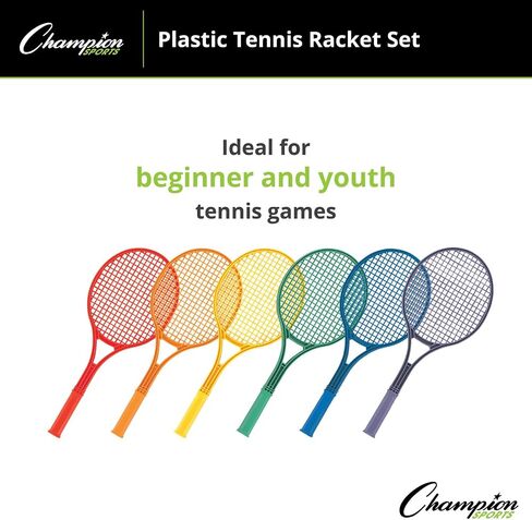 Champion Sports MRJSET Junior Plastic Paddleball Racket Set 4.75 H x 13.75 L x 7.0 W in Saudi Arabia
