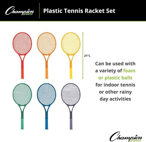 Champion Sports MRJSET Junior Plastic Paddleball Racket Set 4.75 H x 13.75 L x 7.0 W in Saudi Arabia