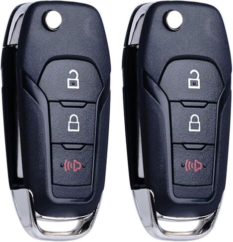 Mechanmagic Flip Key Key FOB استبدال FOB FORS for Ford F-150 2015 2015 2017 2018 2018 2019 2020 2021 2022 F250 F350 F450 in Saudi Arabia
