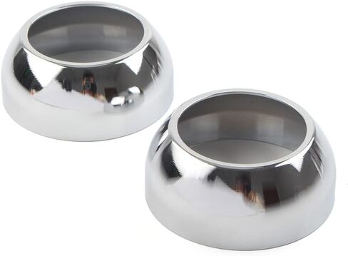 FSFY Fork Boot Cap Covers Chrome 41mm Aluminium For Harley FXST FXSTB FXSTC in Saudi Arabia