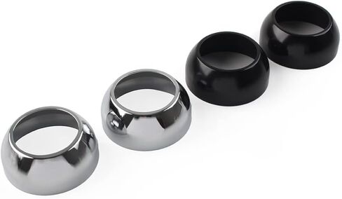FSFY Fork Boot Cap Covers Chrome 41mm Aluminium For Harley FXST FXSTB FXSTC in Saudi Arabia